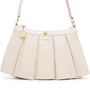 Betsey Johnson - I see London, I see France Cream purse nwt